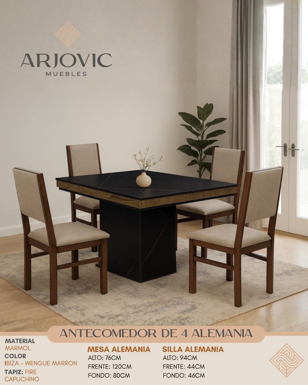 Antecomedor de 4 Alemania